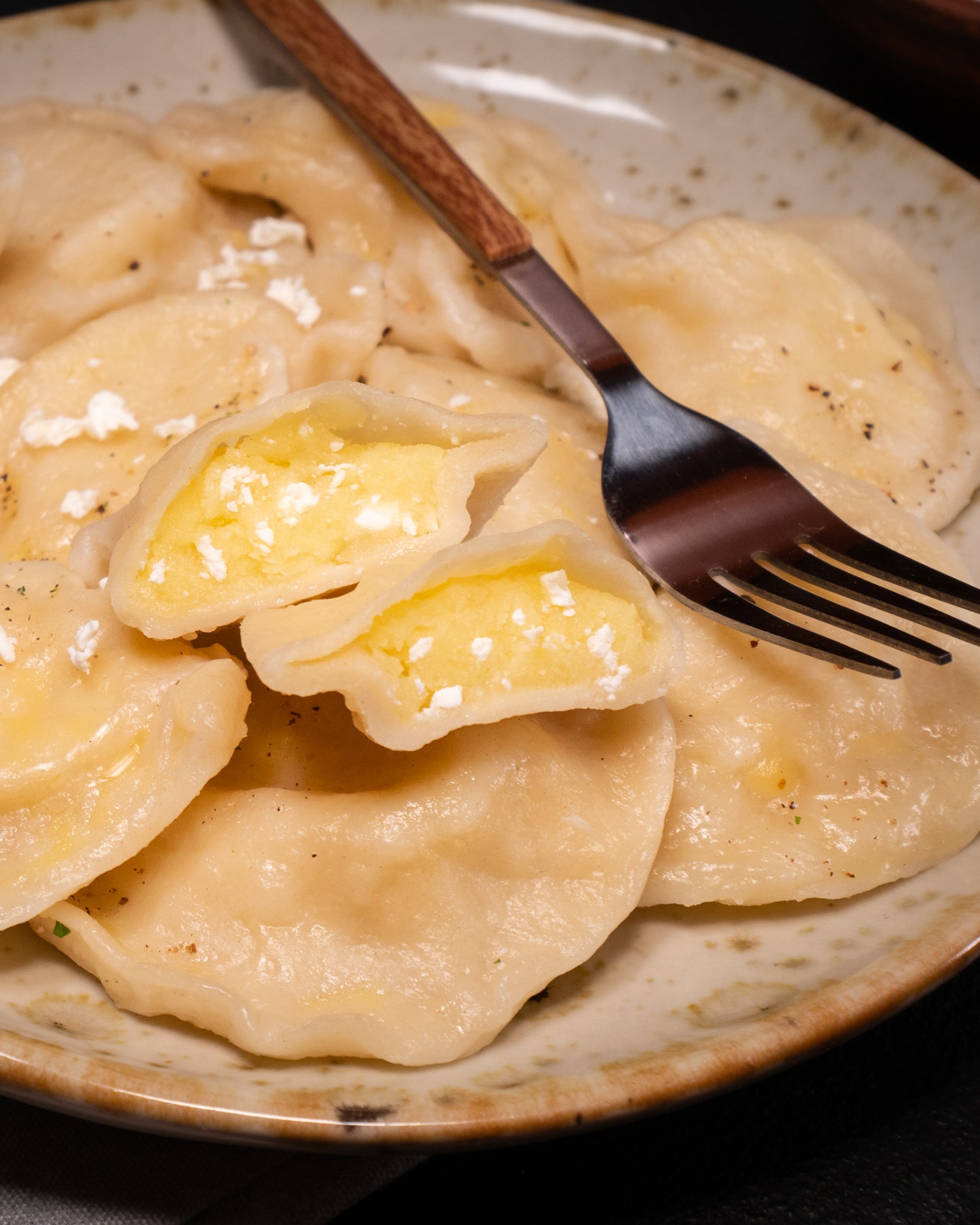 Вареники с картофелем и сыром