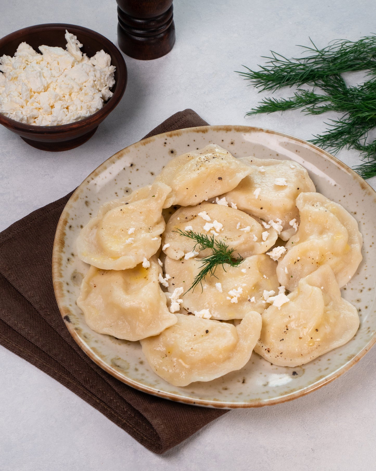 Вареники с картофелем и сыром