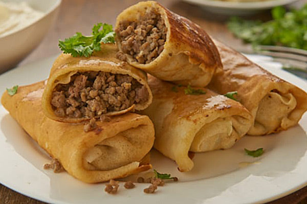 Блинчики с мясом