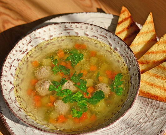 Суп с фрикадельками