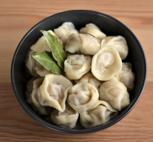 Пельмени с курицей и свининой