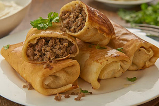 Блинчики с мясом